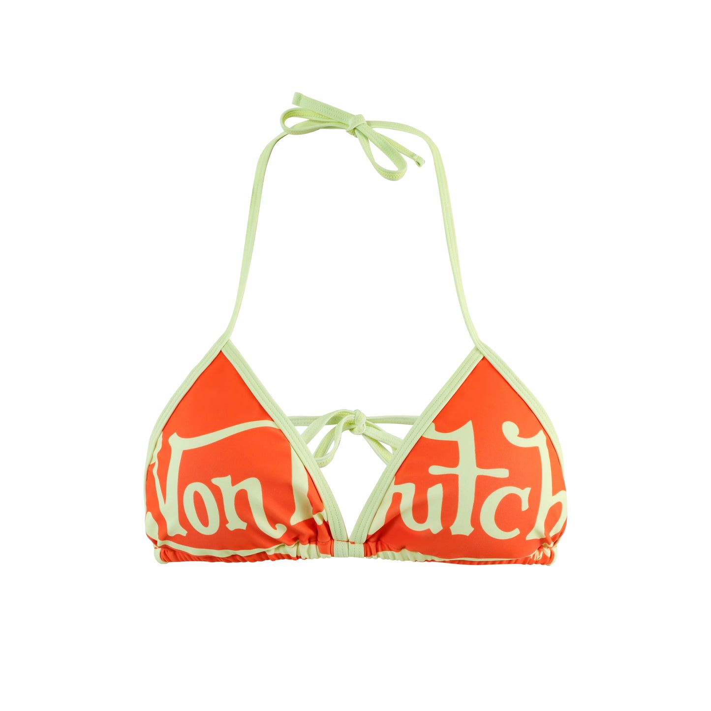 TWO TONE BIKINI TOP - ORANGE