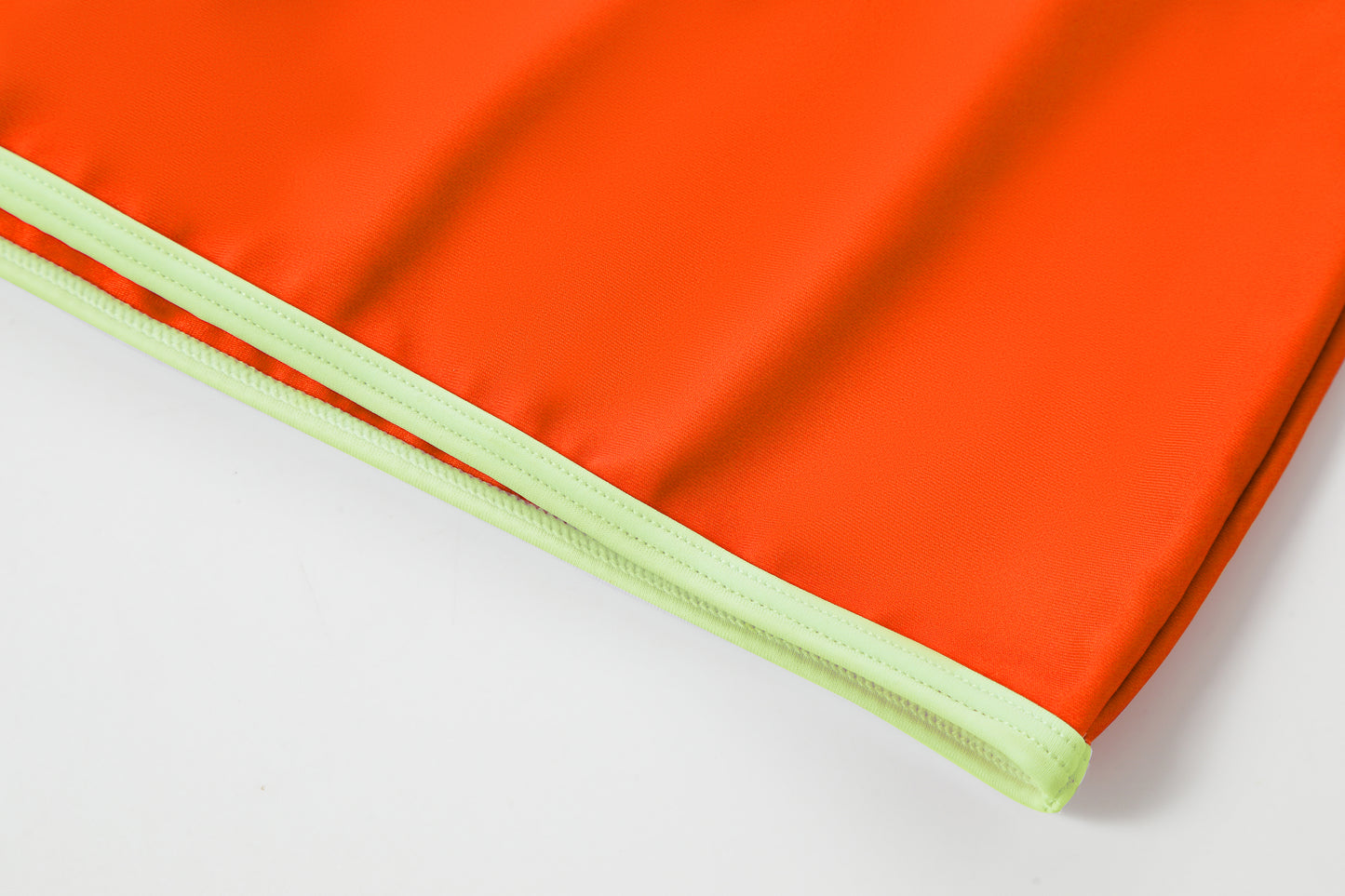TWO TONE SWIM SKIRT - ORANGE