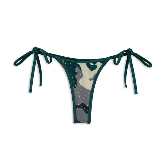 TWO TONE BIKINI BOTTOM - CAMO