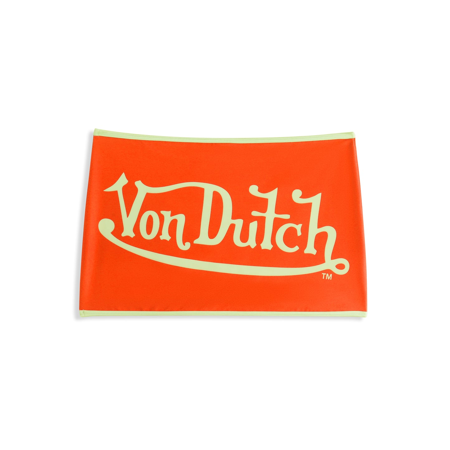 TWO TONE SWIM SKIRT - ORANGE