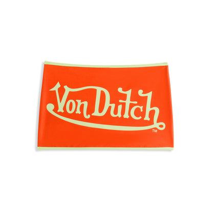 TWO TONE SWIM SKIRT - ORANGE