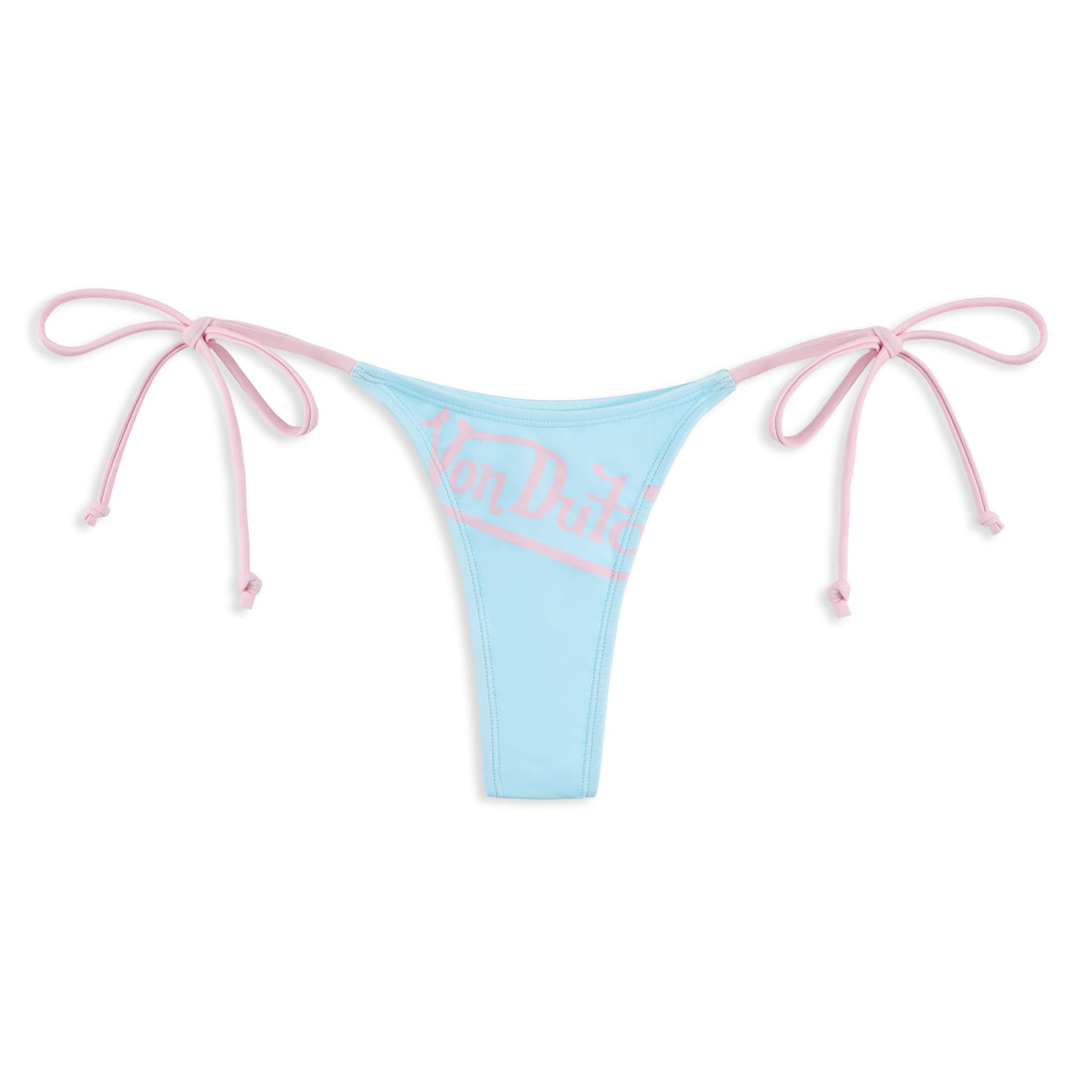 TWO TONE BIKINI BOTTOM - BABY BLUE