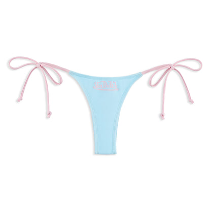 TWO TONE BIKINI BOTTOM - BABY BLUE