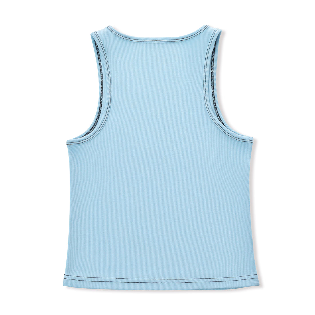 Rhinestone Cherry Tank - Blue