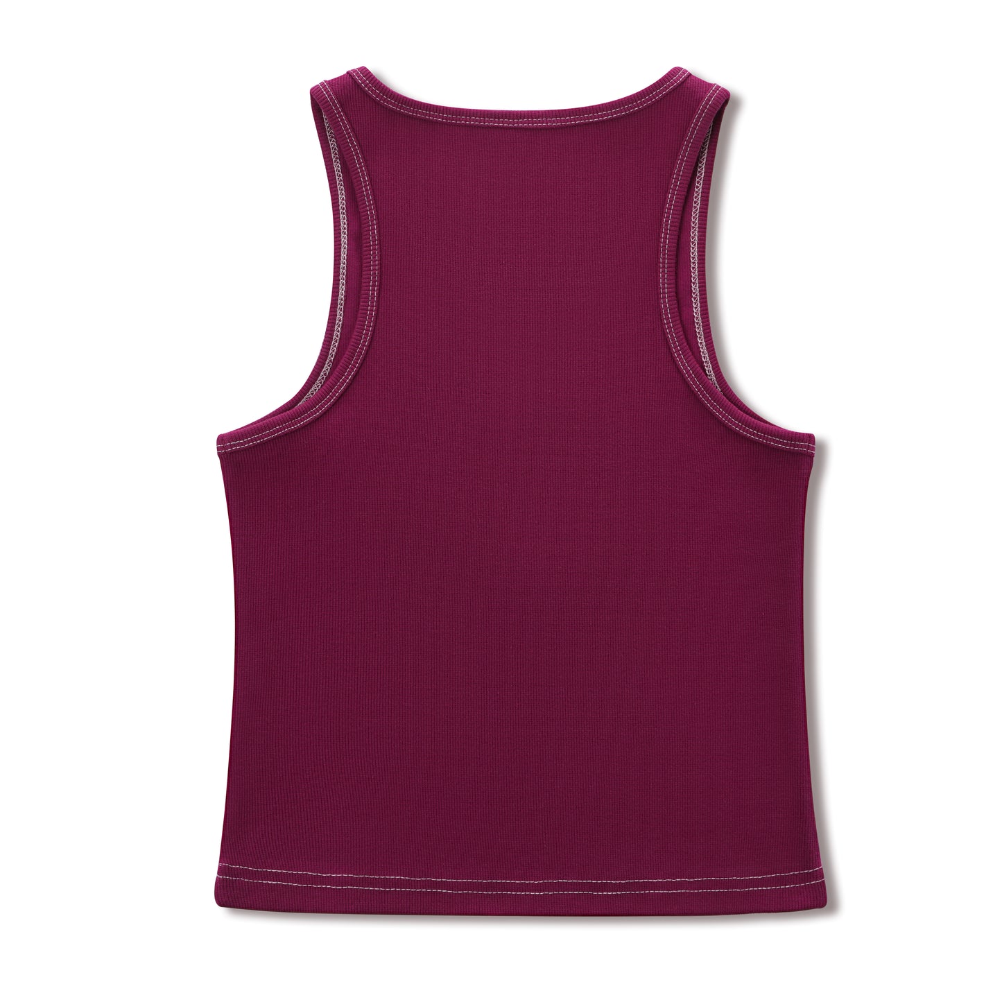 "I Love Von Dutch" Rhinestone Tank - Maroon