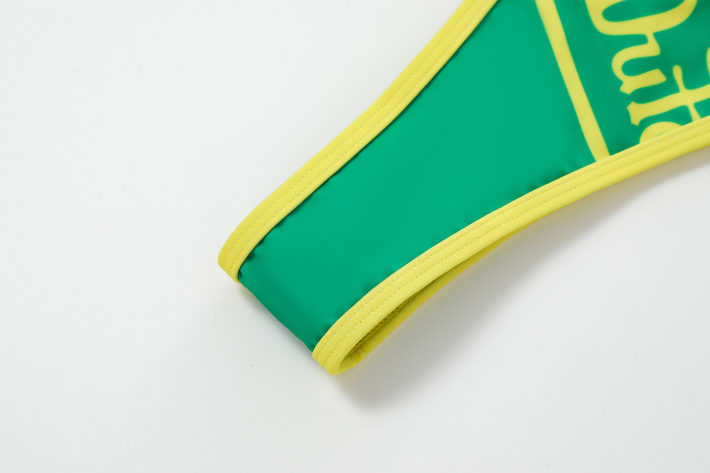 TWO TONE BIKINI BOTTOM - GREEN