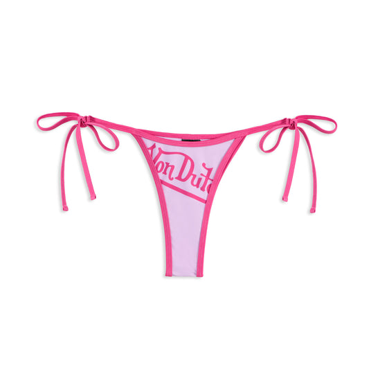 TWO TONE BIKINI BOTTOM - PINK