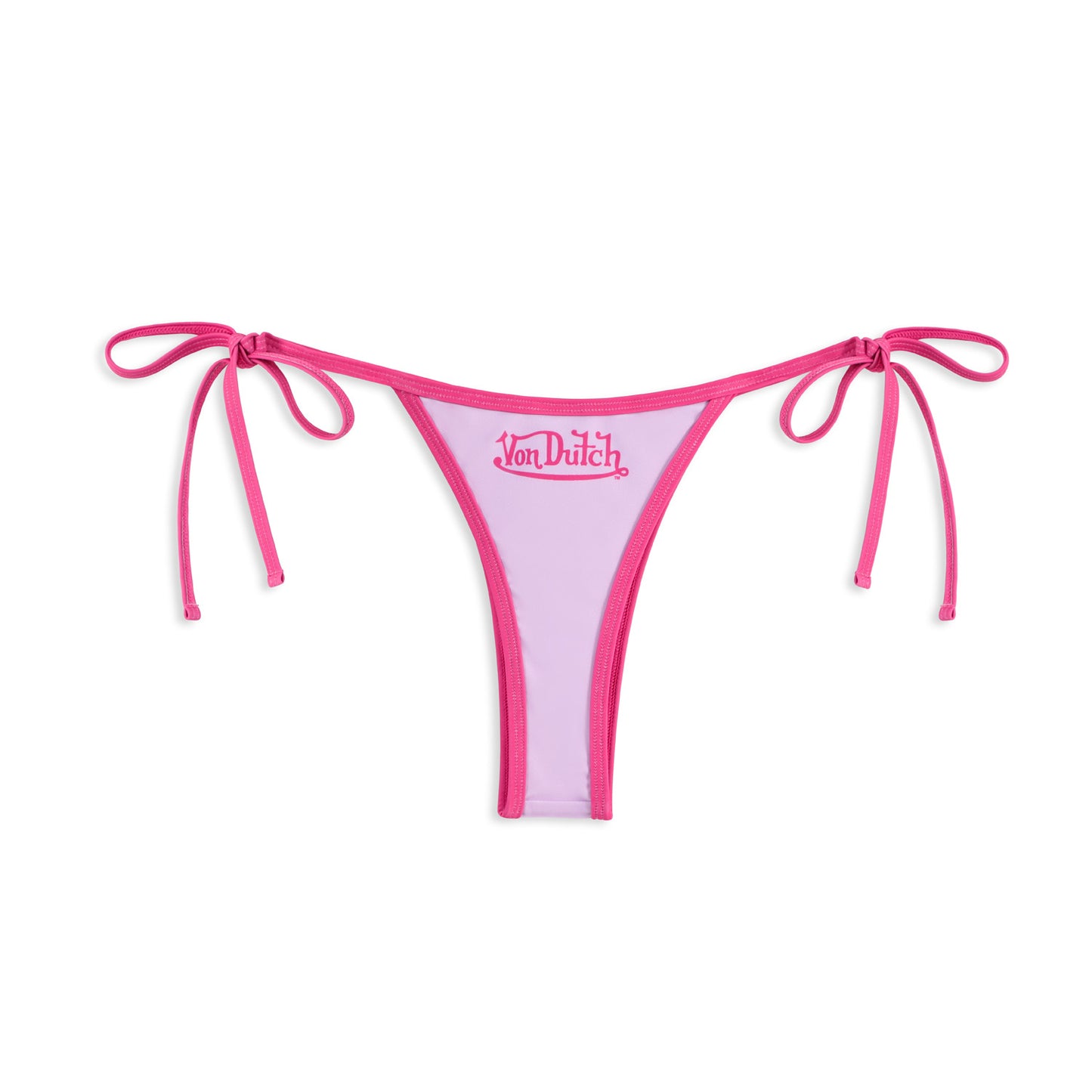 TWO TONE BIKINI BOTTOM - PINK