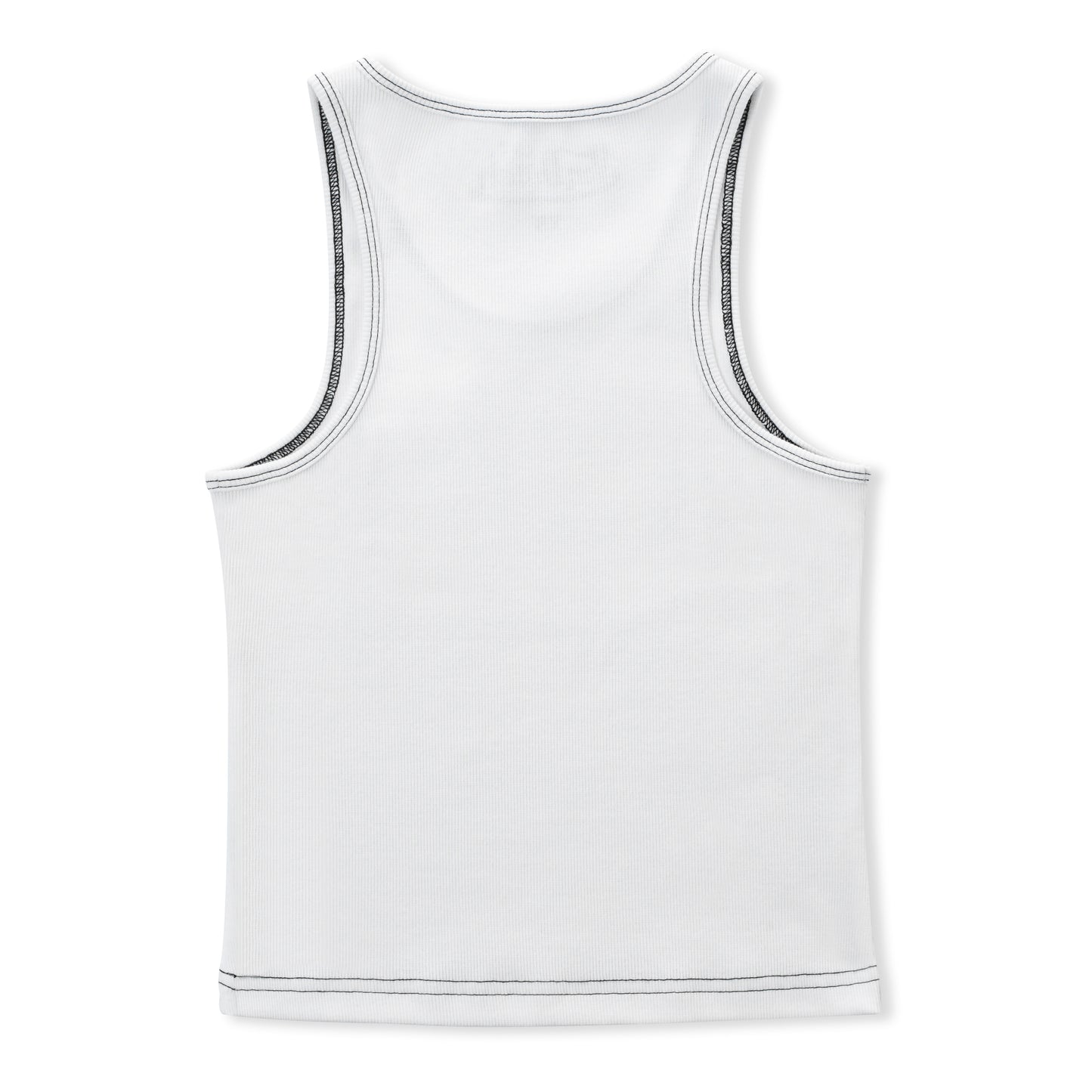 99' Rhinestone Tank - White