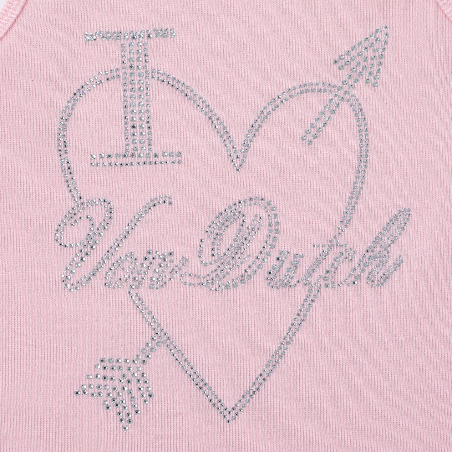 "I Love Von Dutch" Rhinestone Tank - Pink