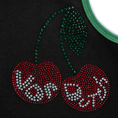 Accent Rhinestone Tank