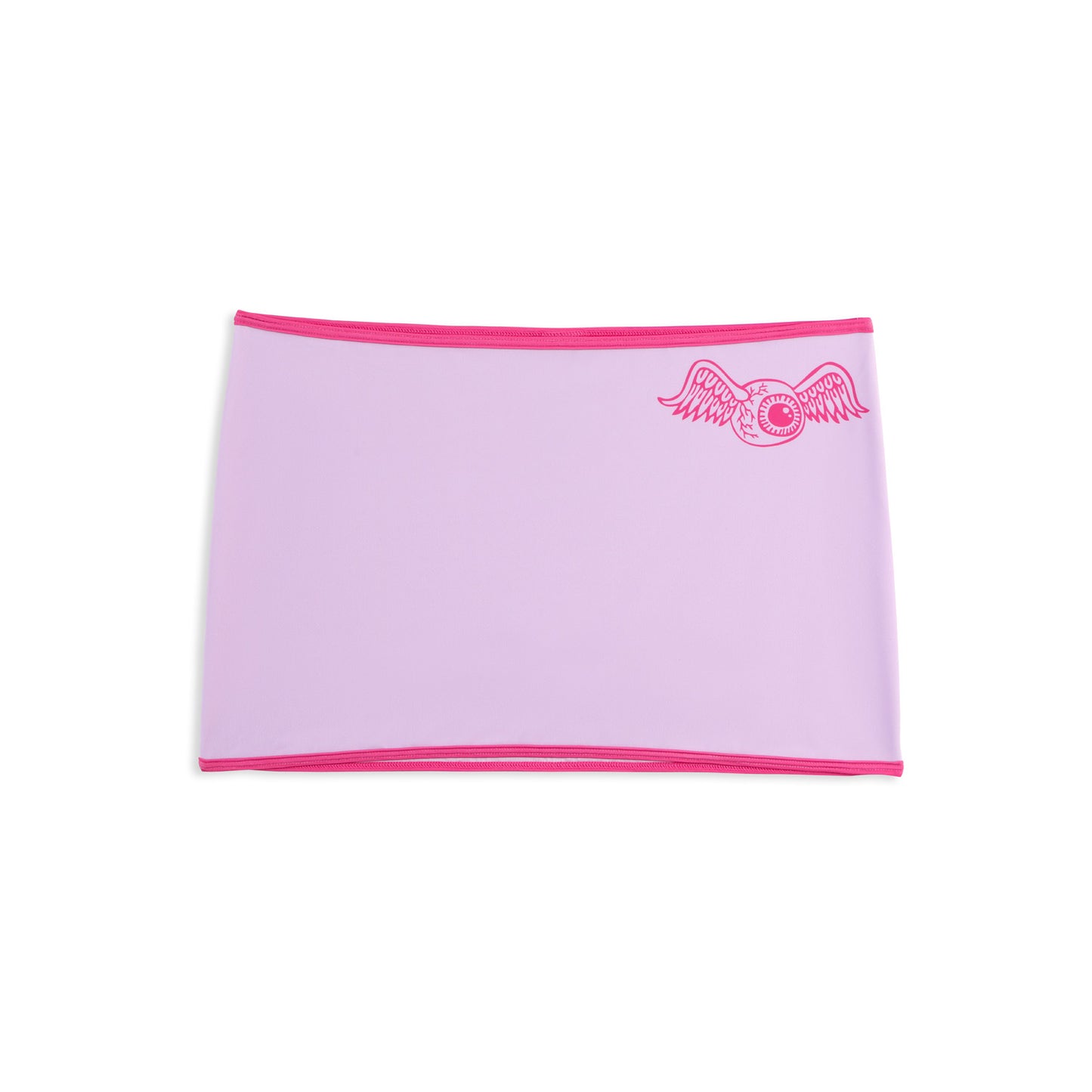 TWO TONE SWIM SKIRT -  PINK