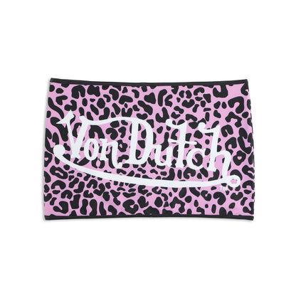 TWO TONE SWIM SKIRT -  PINK CHEETAH