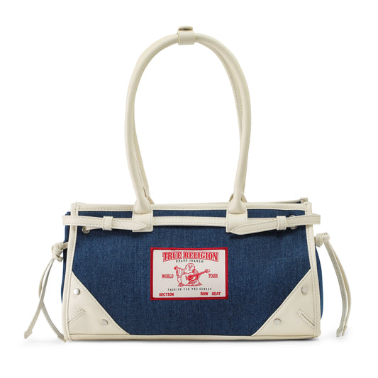 Von Dutch x True Religion Lane Shoulder Bag - Cream