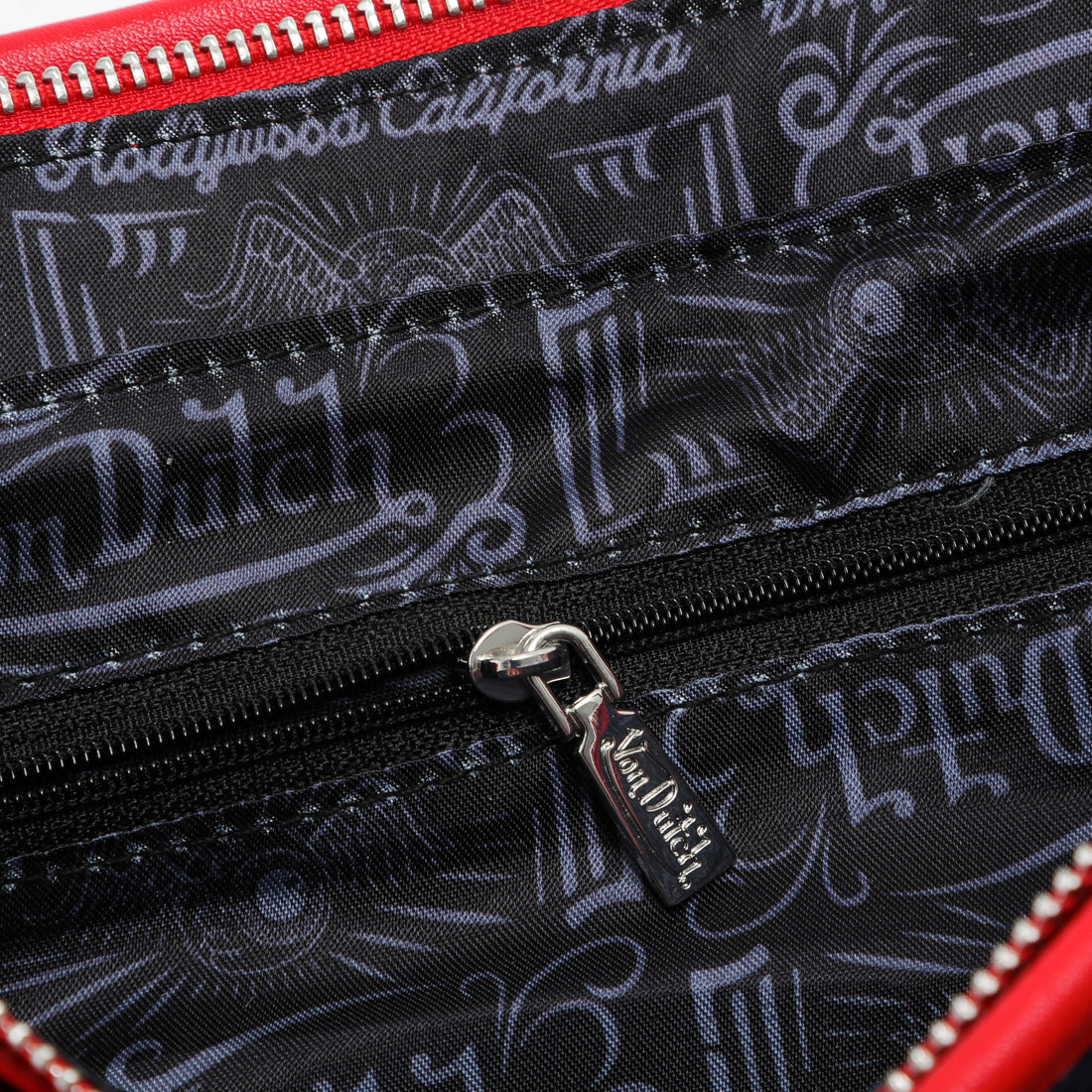 Von Dutch x True Religion Lane Shoulder Bag - Red