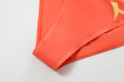 Women's One Piece Suit - Orange