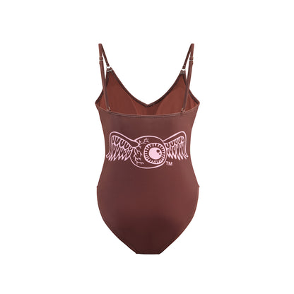 Women's One Piece Suit - Brown