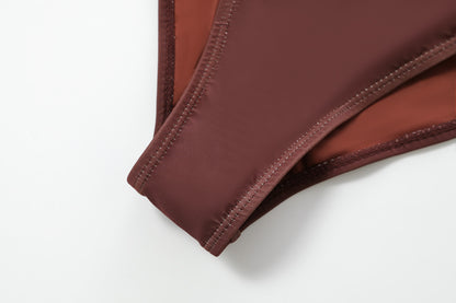Women's One Piece Suit - Brown