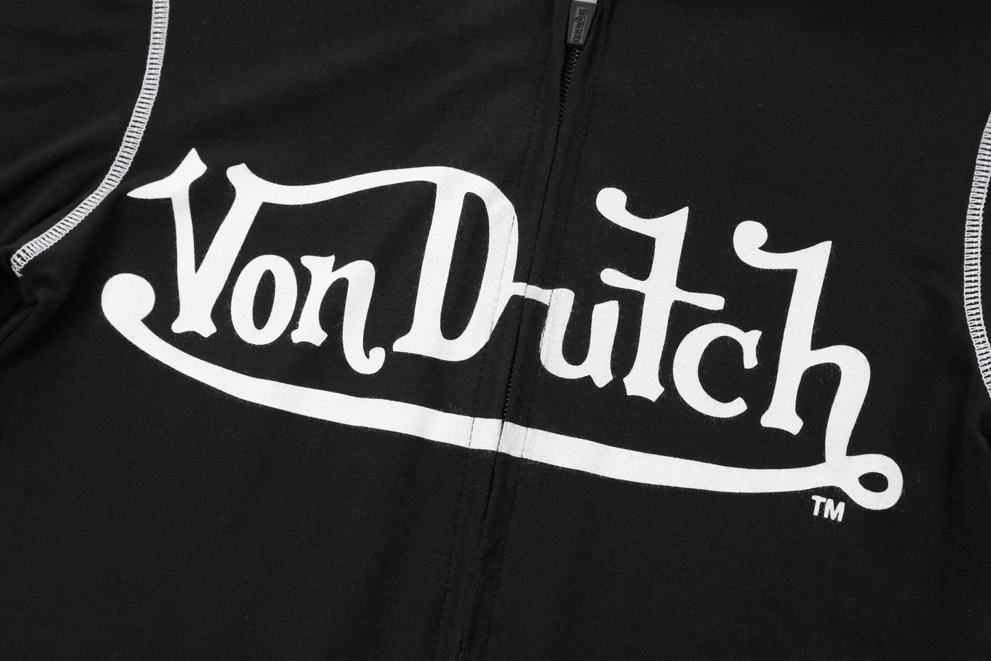 VON DUTCH ROXY TOP - BLACK