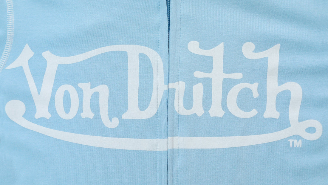 VON DUTCH ROXY TOP - SKY BLUE
