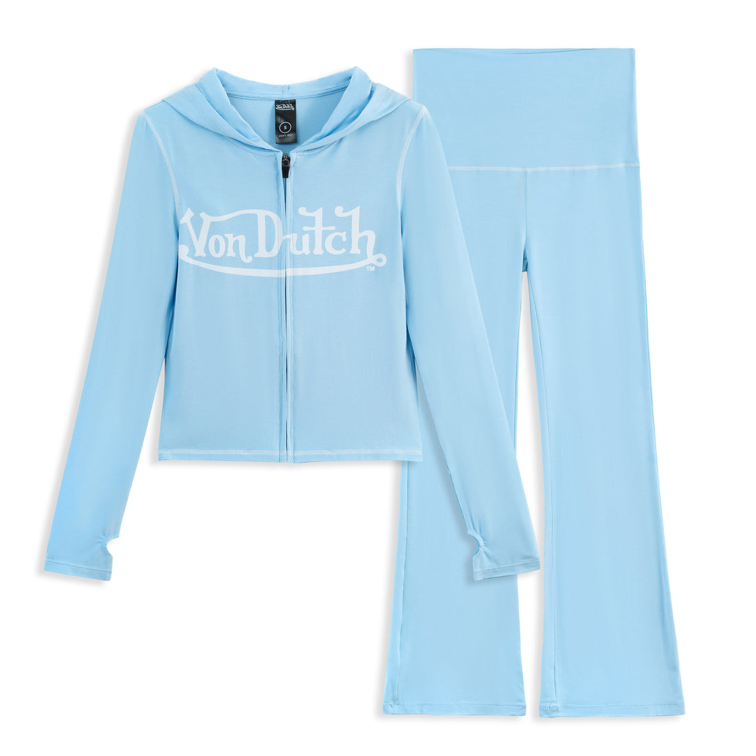 VON DUTCH ROXY TOP - SKY BLUE