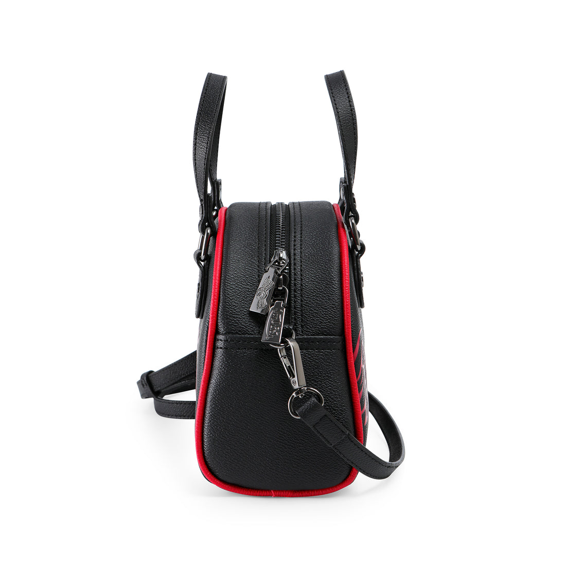 Black & Red Two-Tone Bowling Bag