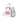 Von Dutch White and Red Two-Tone Bowling Bag