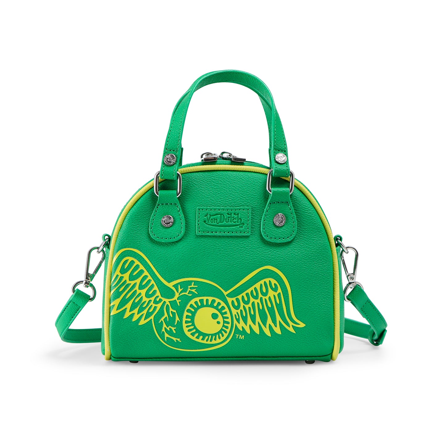 Green & Yellow Two-Tone Bowling Bag