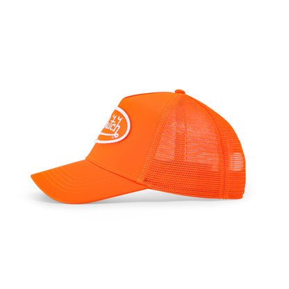 Von Dutch Neon Orange Trucker Hat
