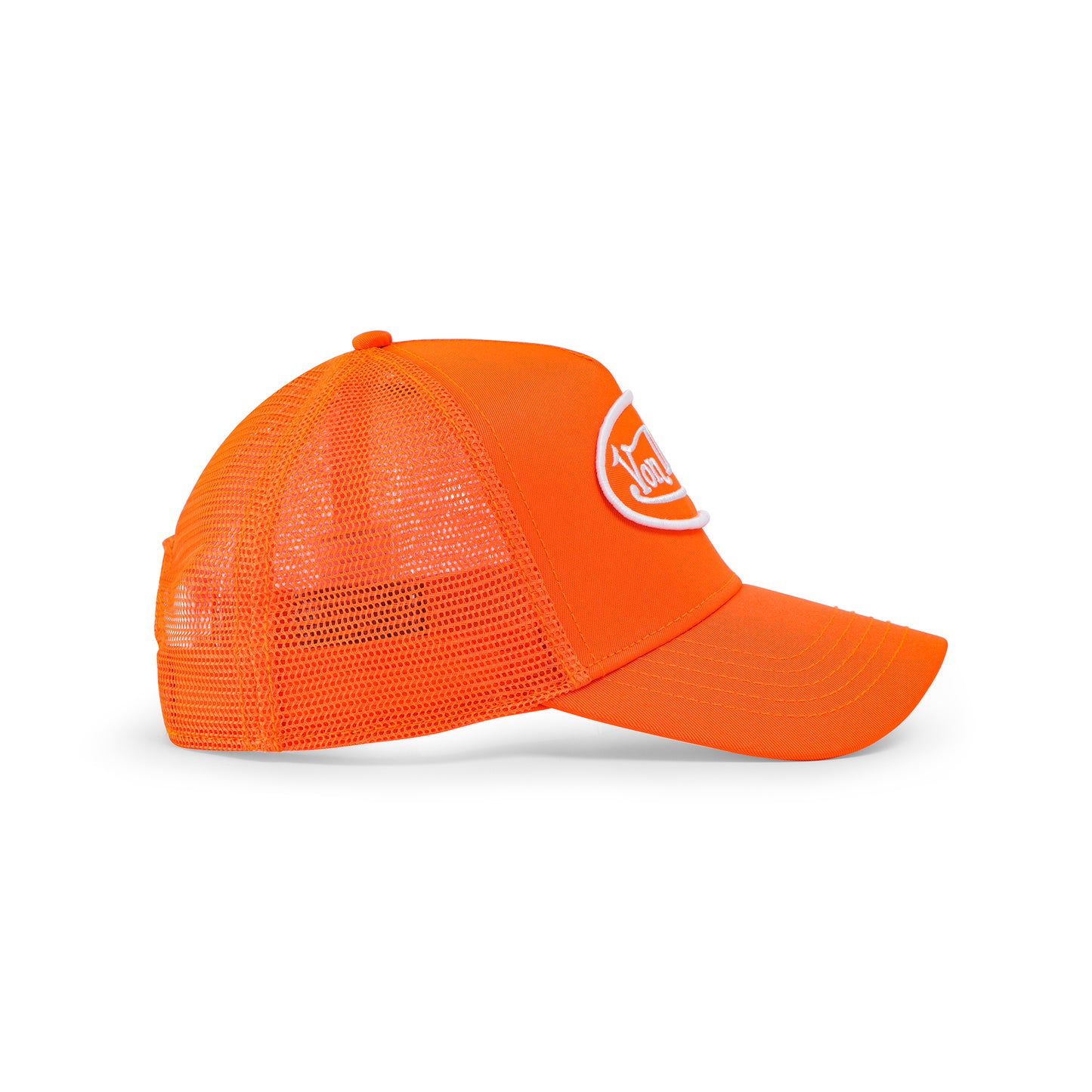 Von Dutch Neon Orange Trucker Hat