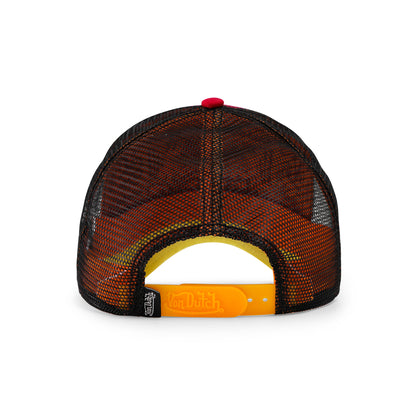 Red Flames Trucker Hat