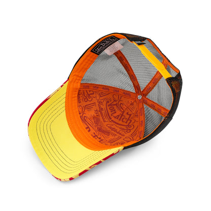 Red Flames Trucker Hat