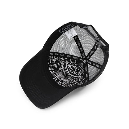 Rainbow Embroidered Logo Trucker Hat