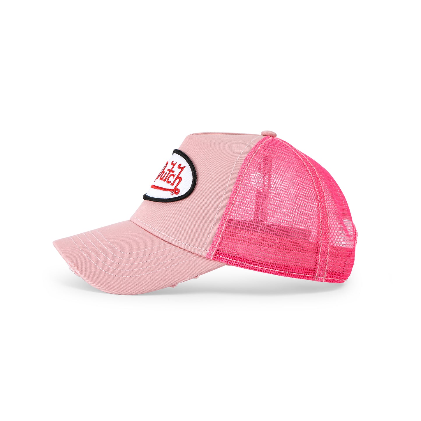 Distressed Dirty Pink Trucker Hat