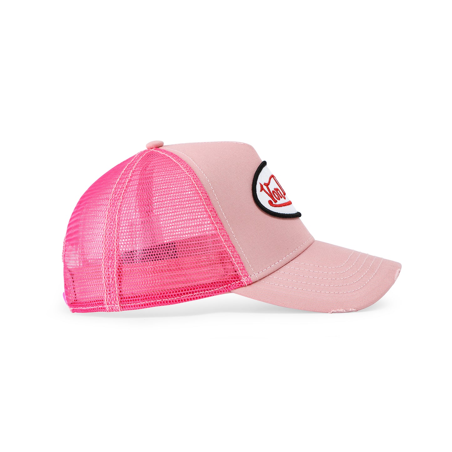 Distressed Dirty Pink Trucker Hat