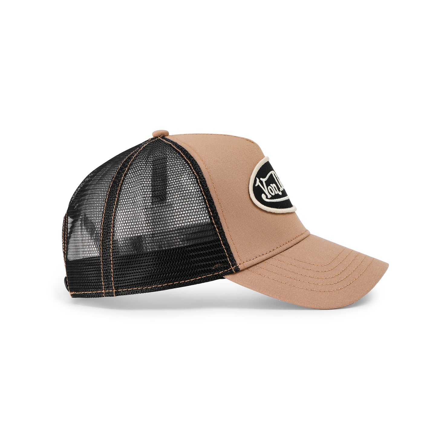 Brown, Off-White & Black Trucker Hat