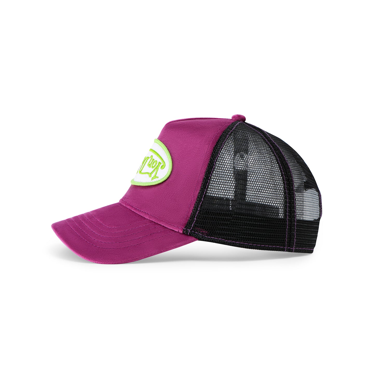 Purple Lime Velvet Crush Trucker Hat