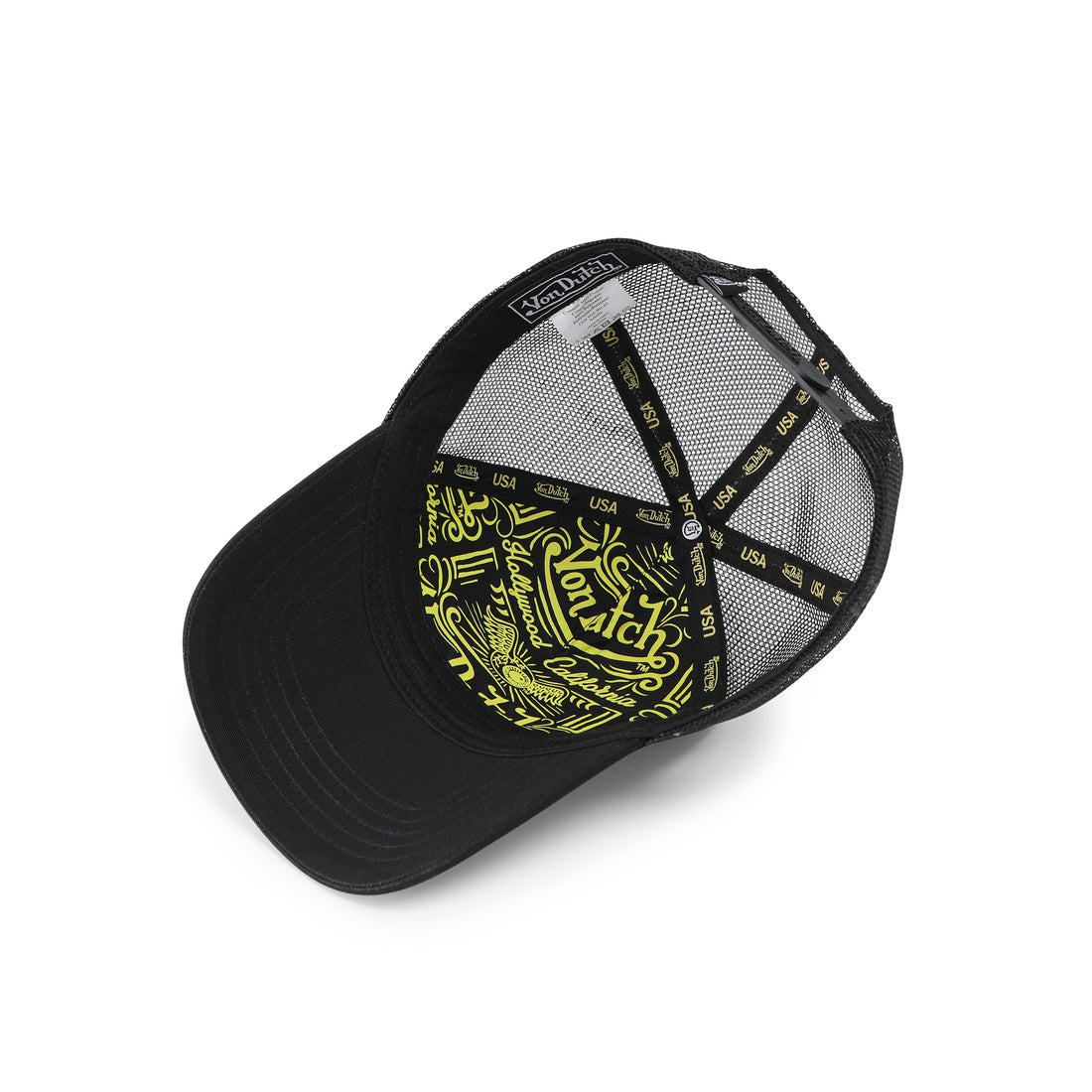 Black & Yellow Trucker Hat