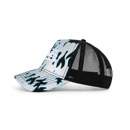 City of Angels Silver Blue Trucker Hat