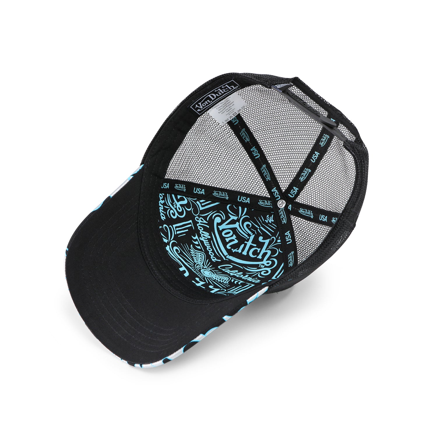 City of Angels Silver Blue Trucker Hat