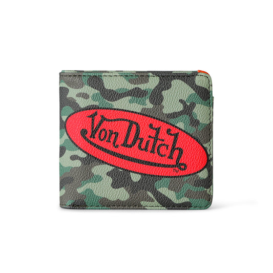 Camo Stamp Bi-fold Wallet