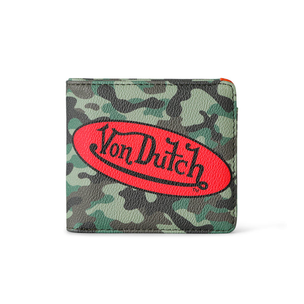 Camo Stamp Bi-fold Wallet