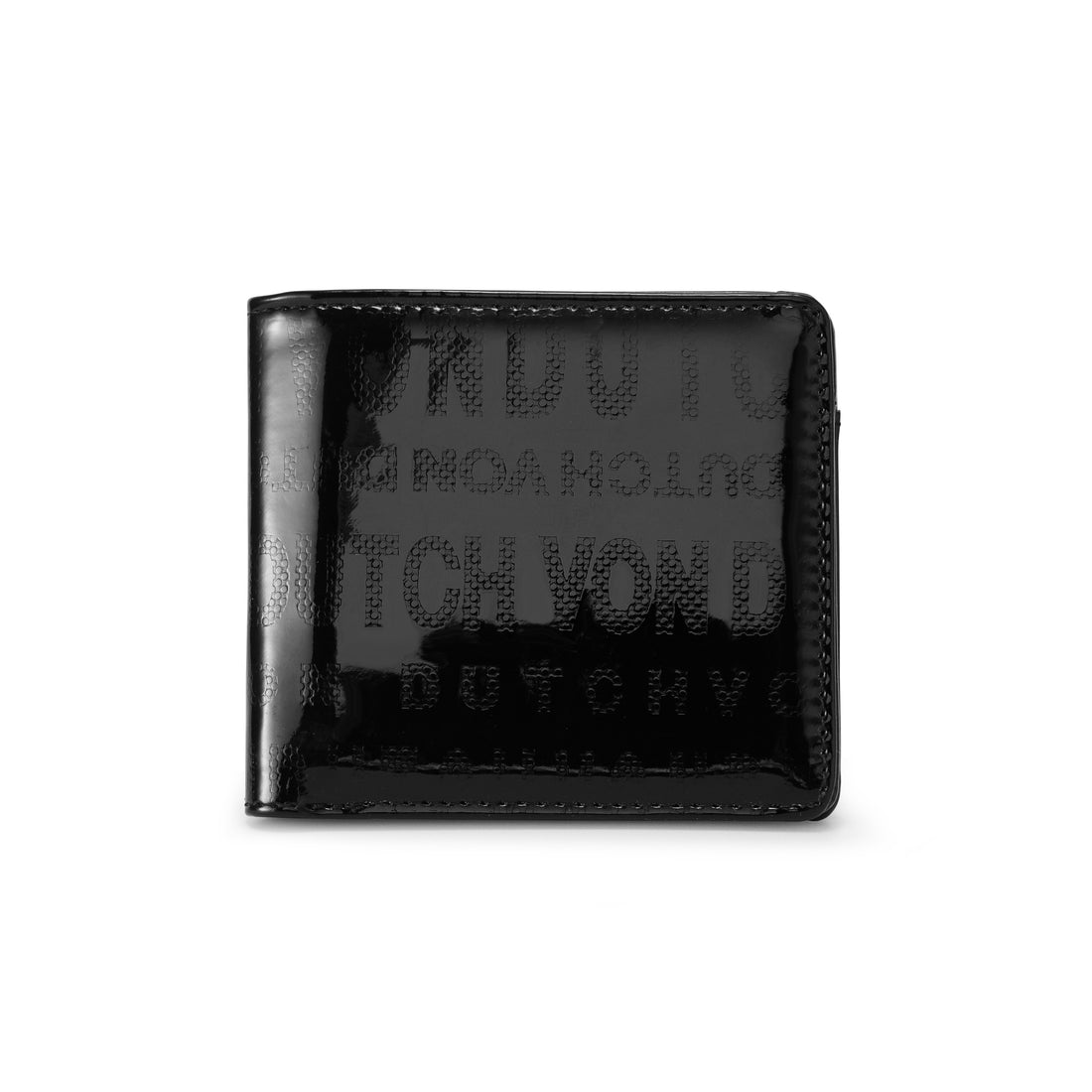Mirror Logo Bi-fold Wallet - Black