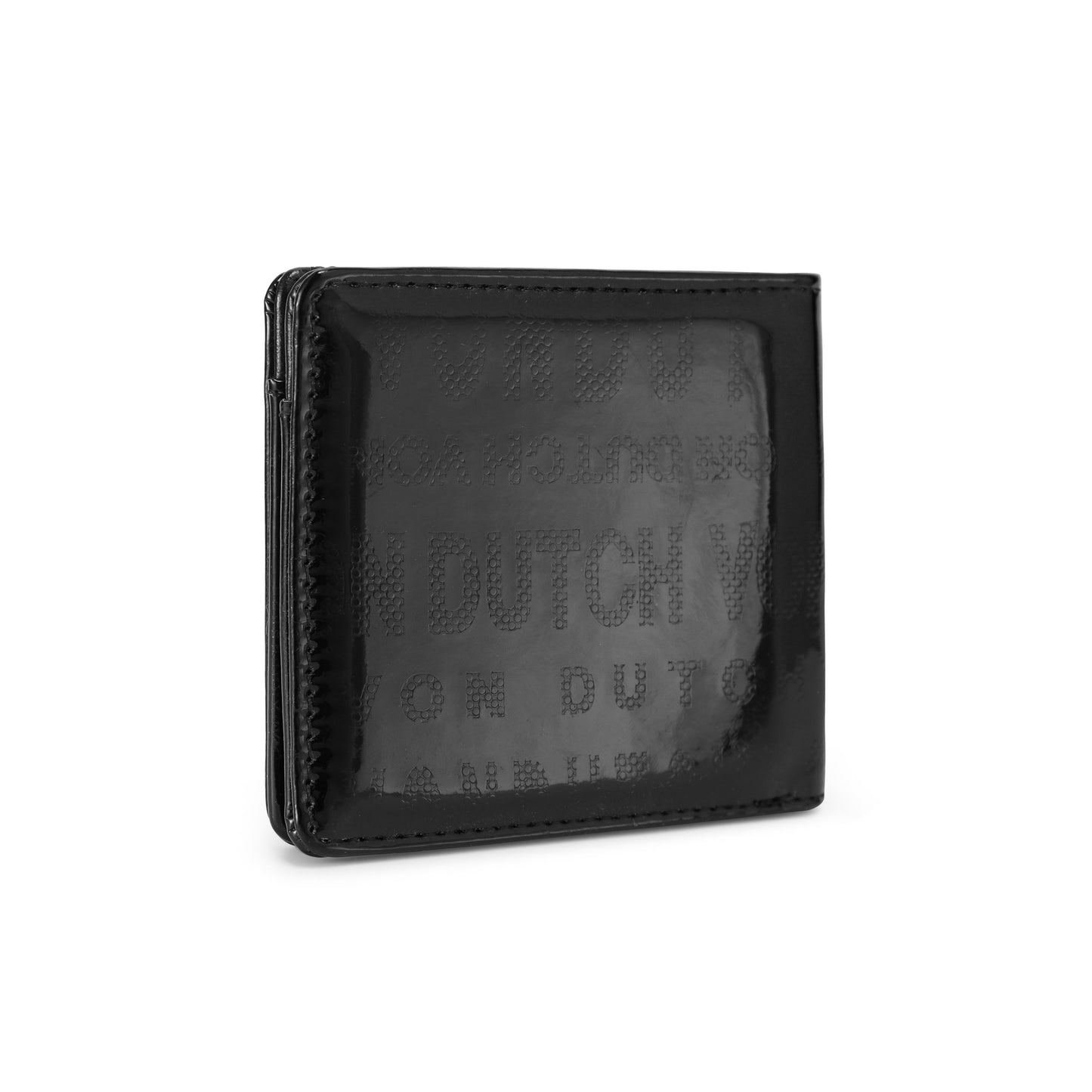 Mirror Logo Bi-fold Wallet - Black
