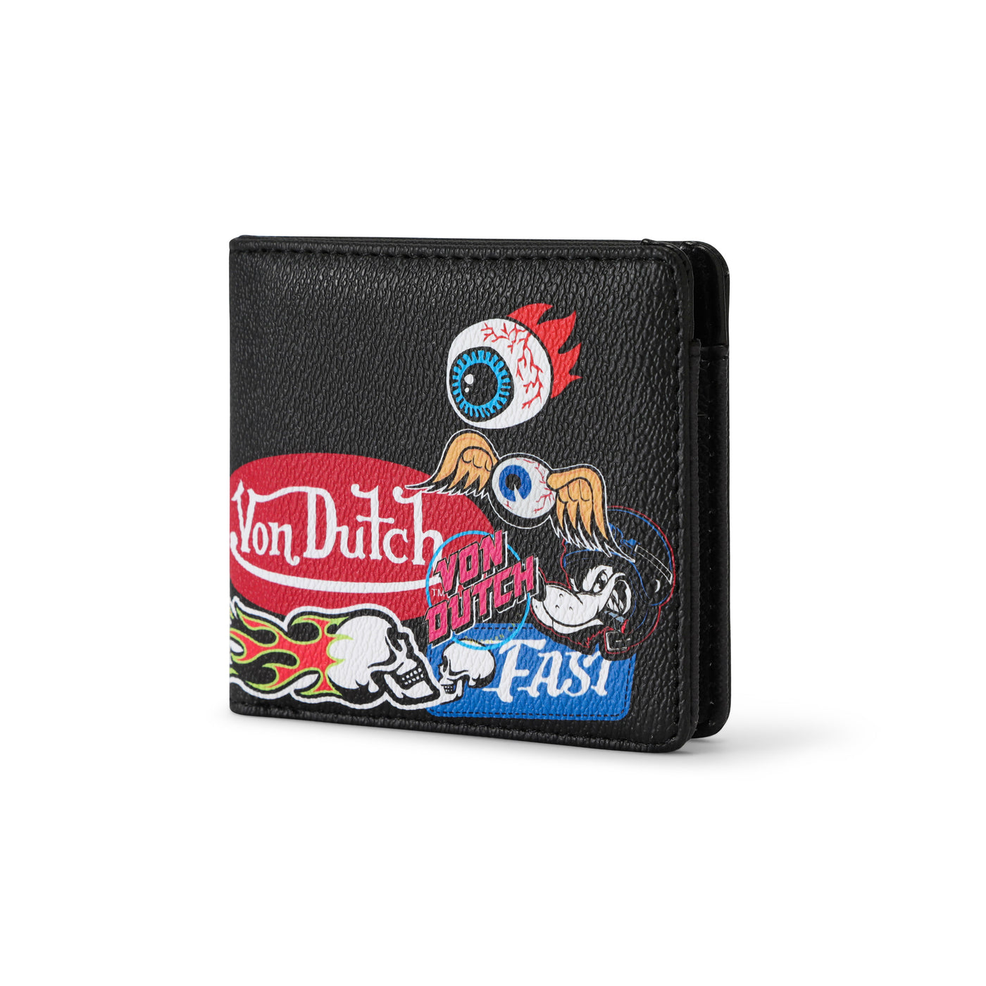 Von Dutch Multi-Flying Eye Bi-fold Wallet