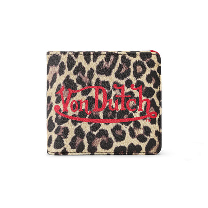 Leopard Bi-fold Wallet