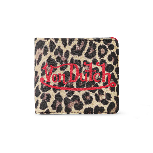 Leopard Bi-fold Wallet