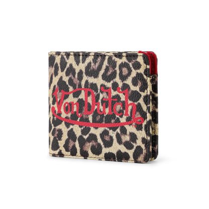 Leopard Bi-fold Wallet