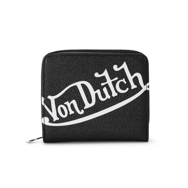 Flying Eye Signature Zip-up Wallet - Black