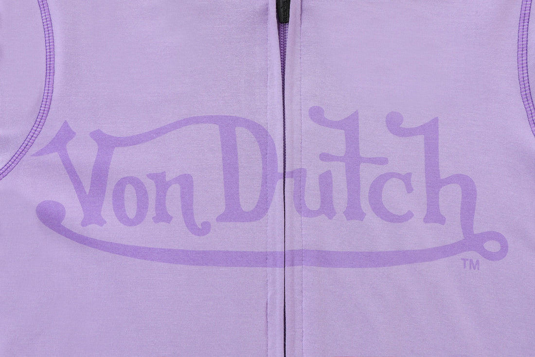 VON DUTCH ROXY TOP - PURPLE